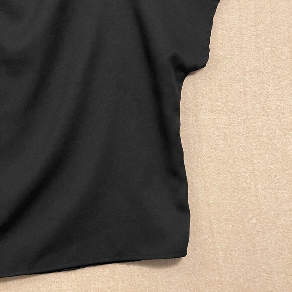 Shein Top Women's Small Black Pull Over Short Sleeves - Picture 11 of 11